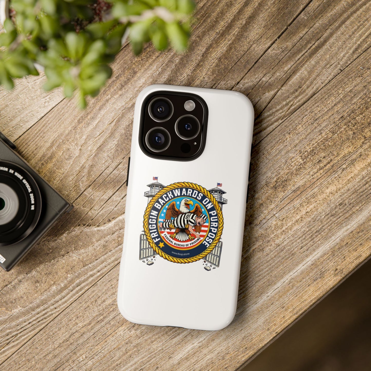 FBOP - Tough Cases - 'Riggin Backwards on Purpose' Phone Case | Stylish & Durable Design