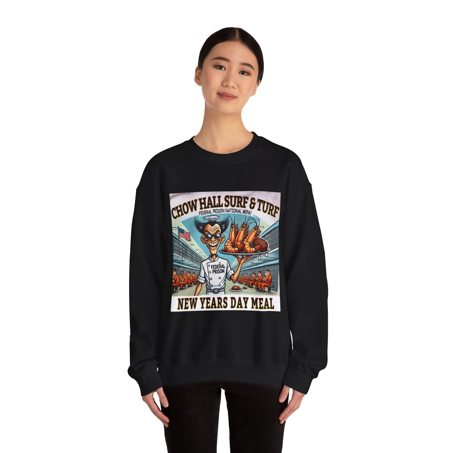 Chow Hall Surf - Sweatshirt - Unisex Heavy Blend™ Crewneck