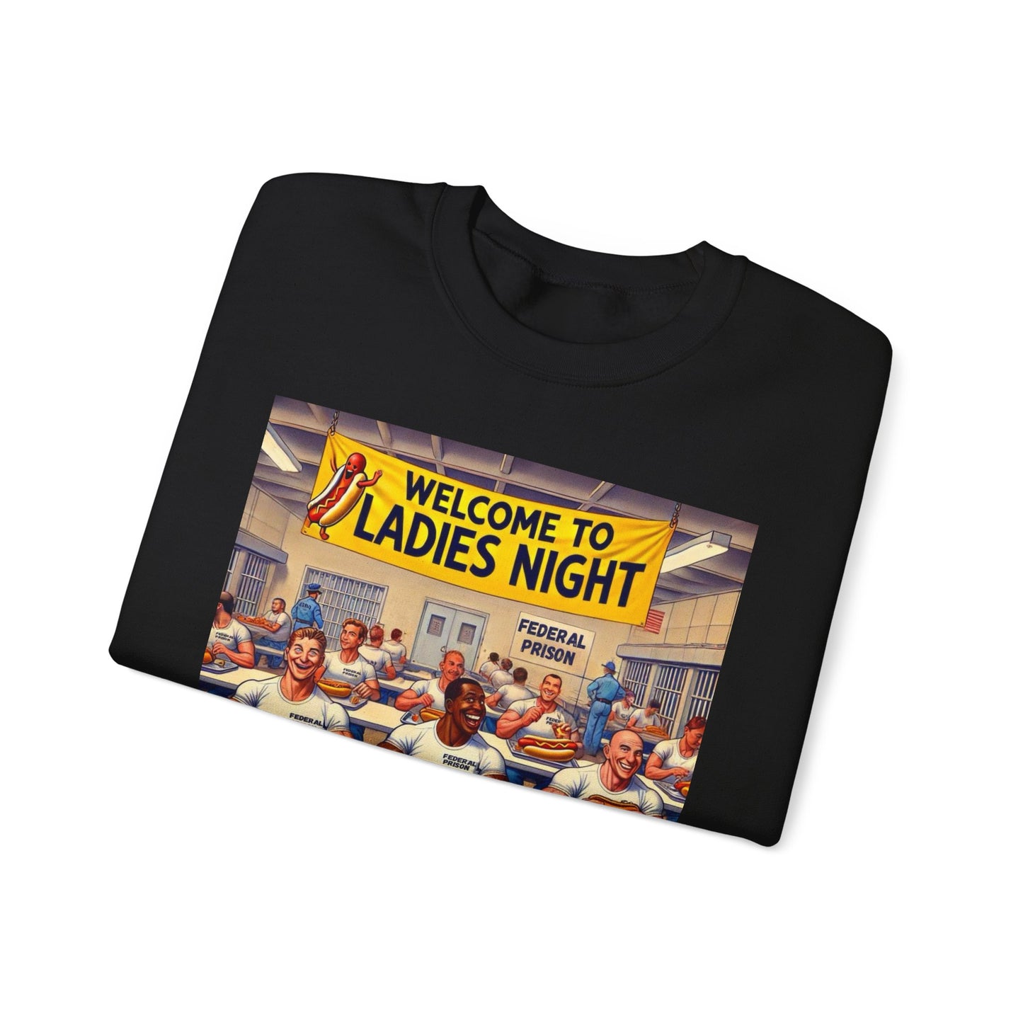 Inmate eating - Sweatshirt - Unisex Heavy Blend™ Crewneck