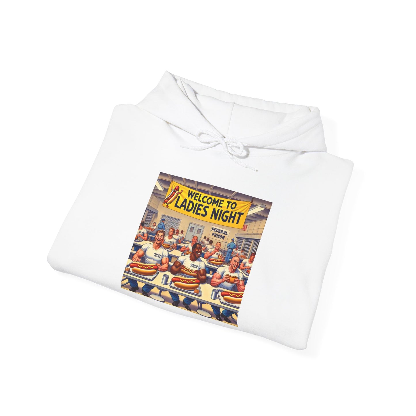 Inmate eating - Graphic Unisex Heavy Blend™ Hoodie
