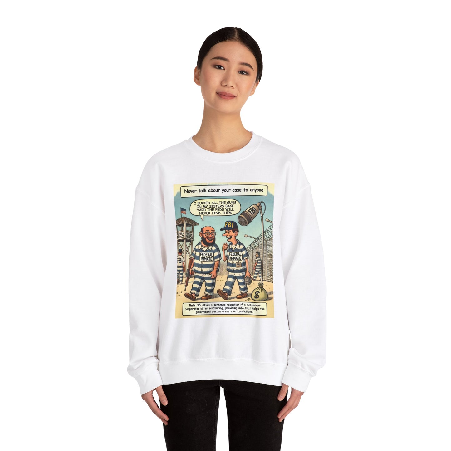 Federal Prison - Sweatshirt - Unisex Heavy Blend™ Crewneck