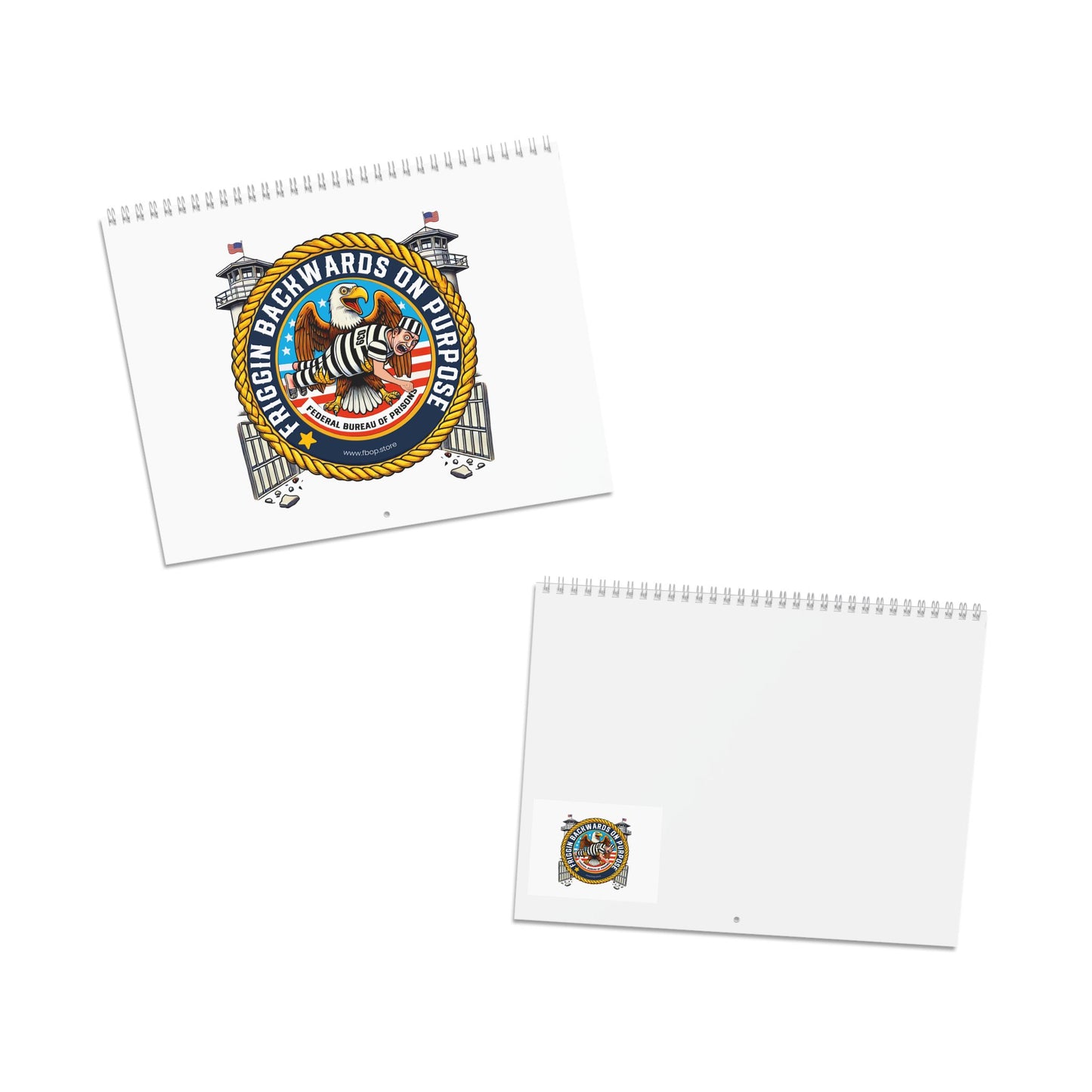 2025 Motivational FBOP Graphic Wall Calendar