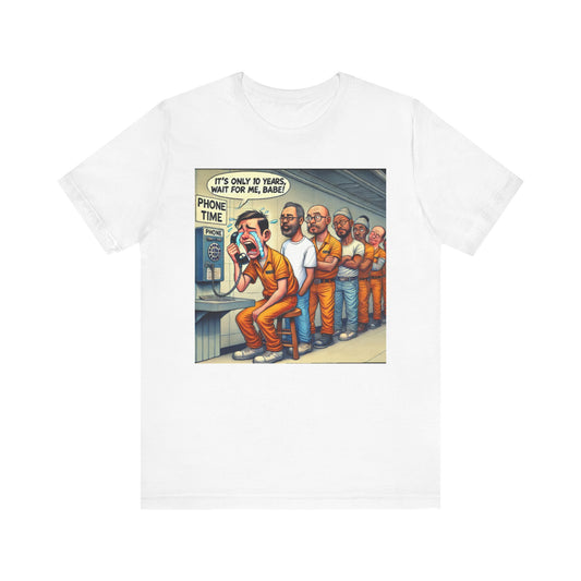 Inmate on Phone -  Graphics T-Shirt