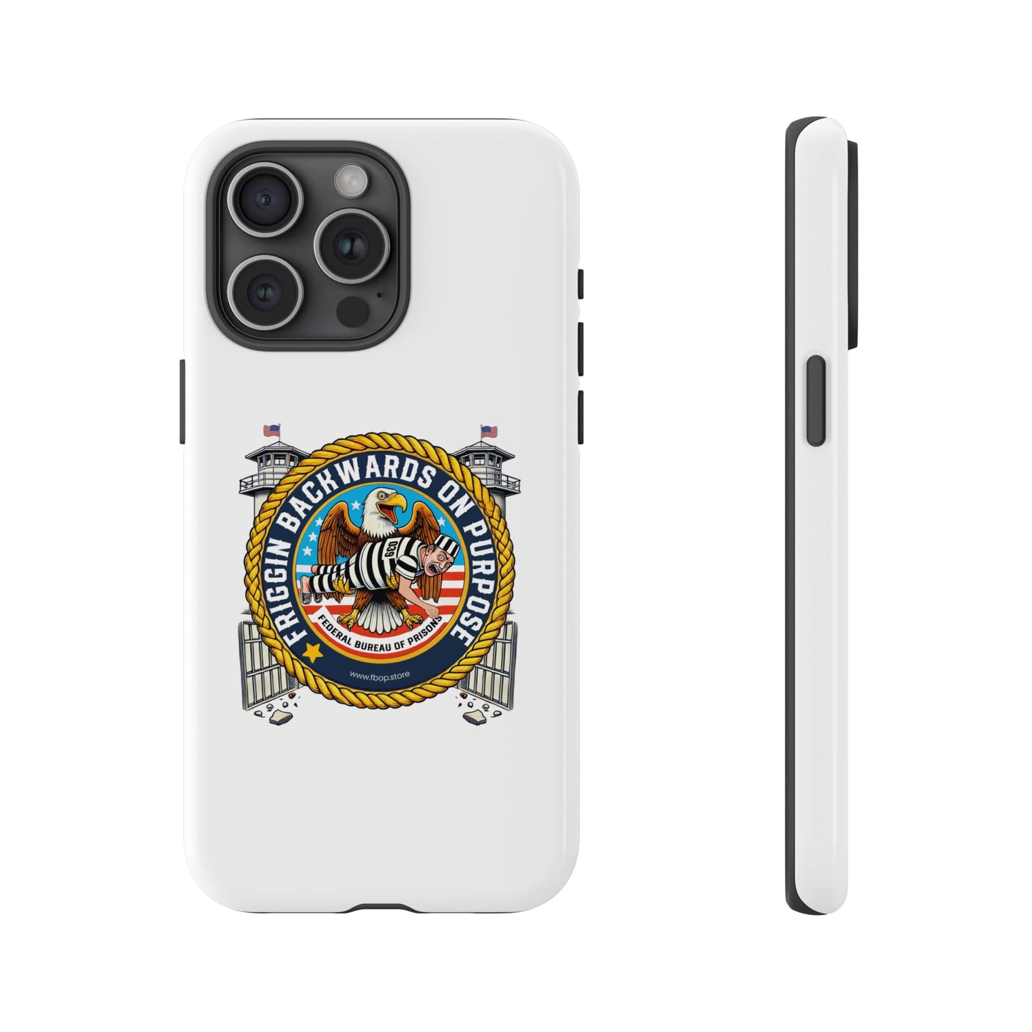 FBOP - Tough Cases - 'Riggin Backwards on Purpose' Phone Case | Stylish & Durable Design