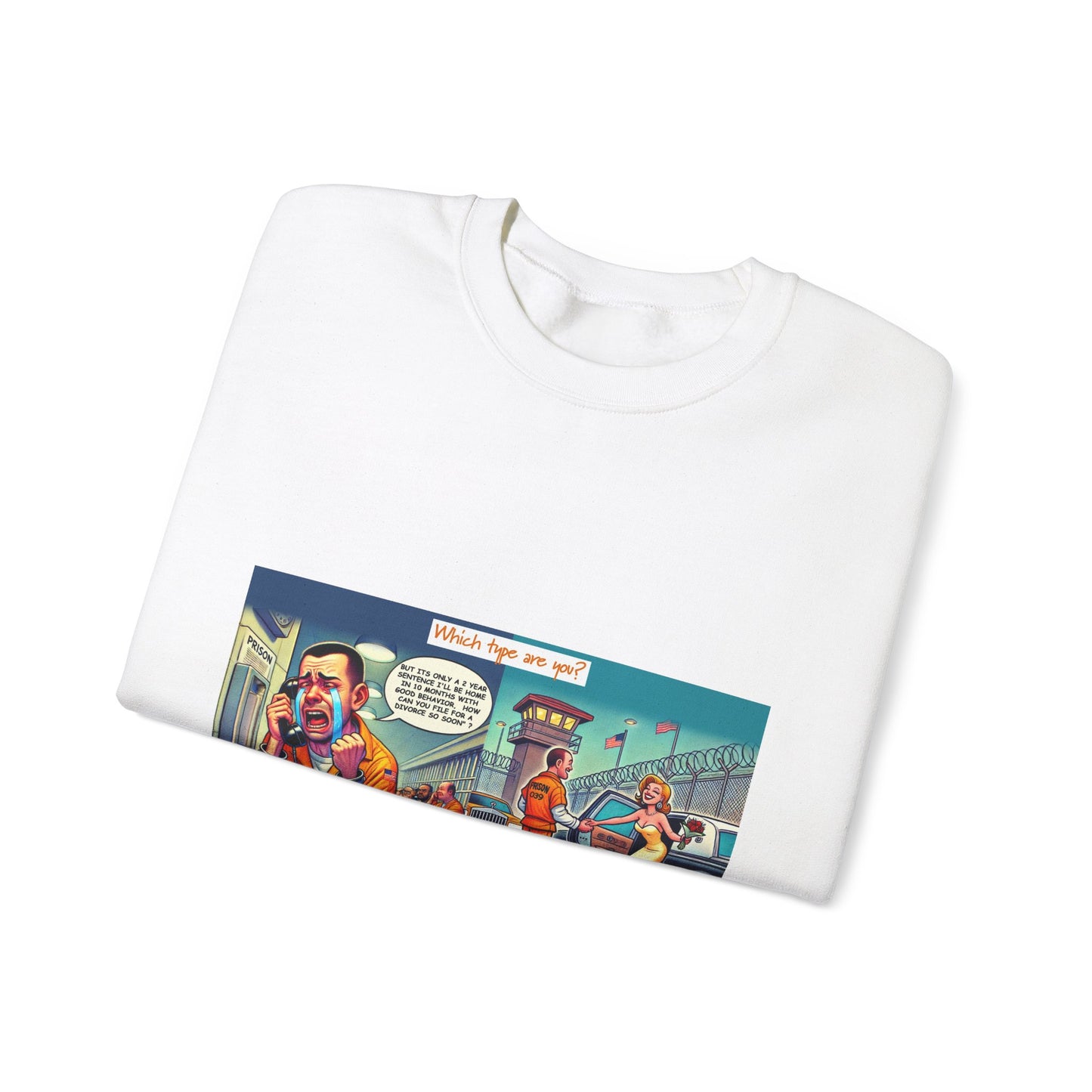 Comparison - Sweatshirt - Unisex Heavy Blend™ Crewneck