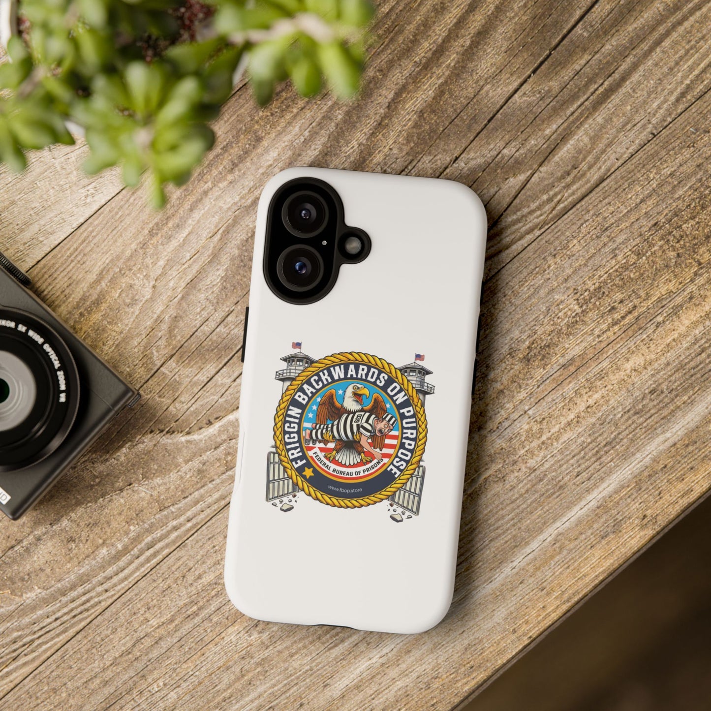 FBOP - Tough Cases - 'Riggin Backwards on Purpose' Phone Case | Stylish & Durable Design