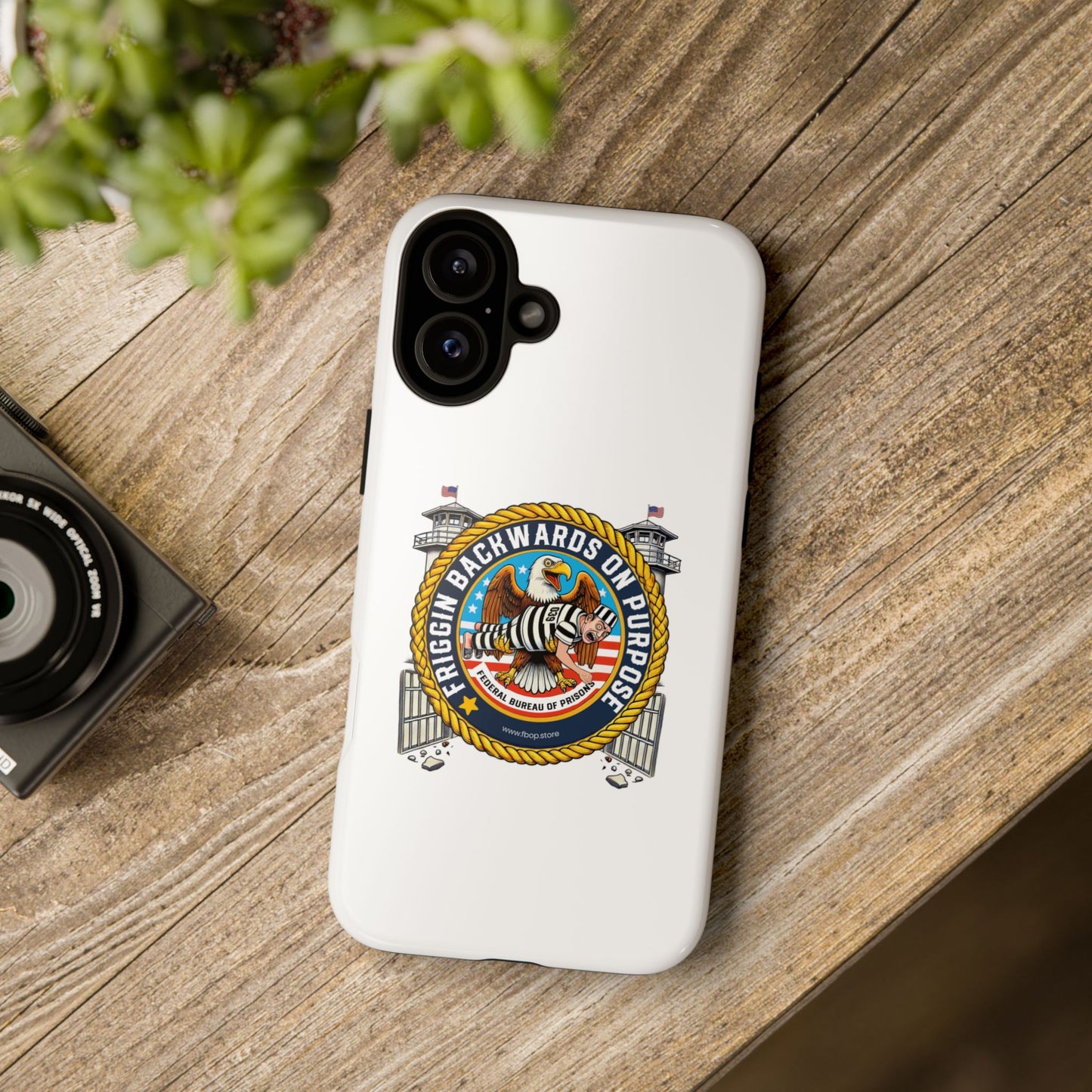 FBOP - Tough Cases - 'Riggin Backwards on Purpose' Phone Case | Stylish & Durable Design