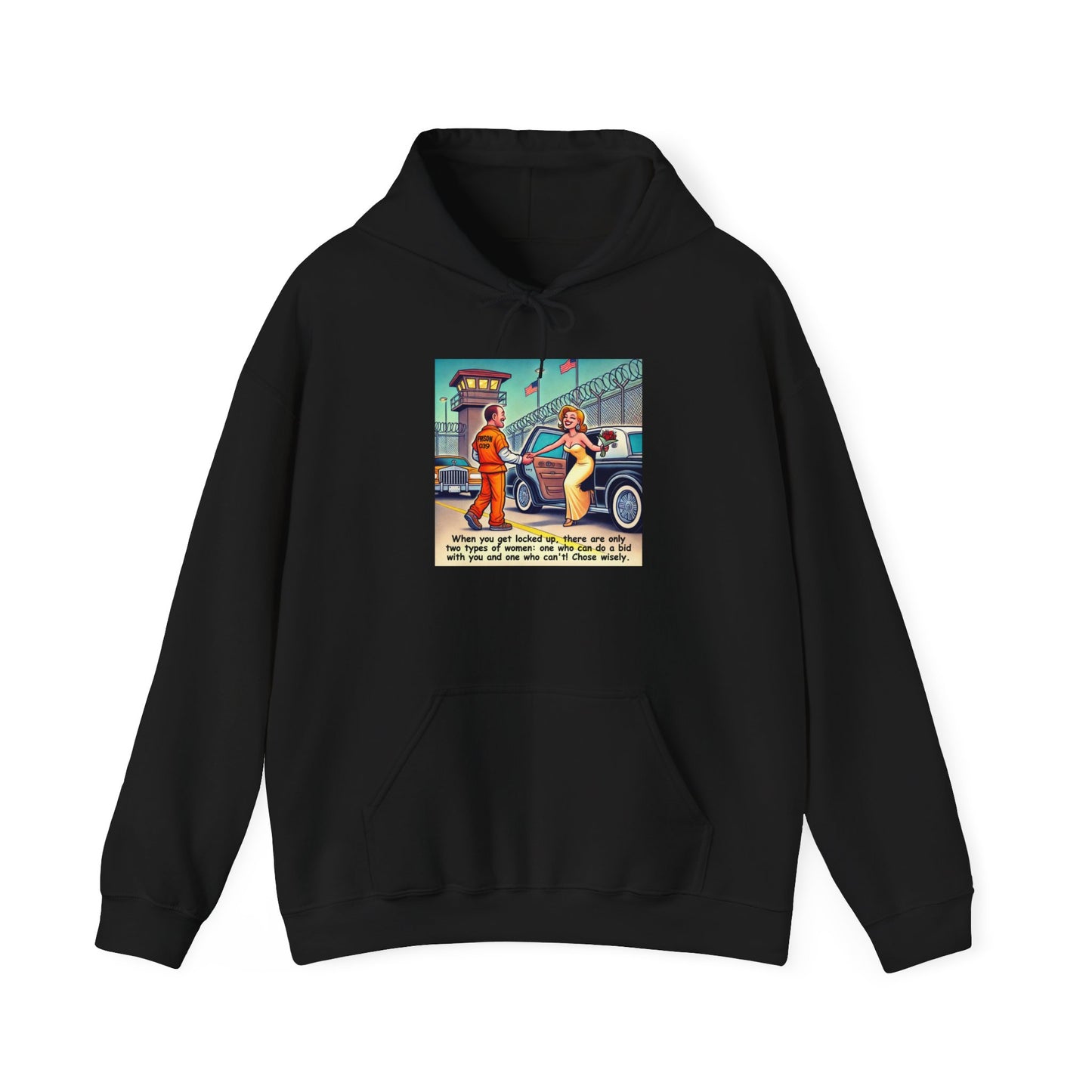 Inmate being received - Graphic Unisex Heavy Blend™ Hoodie