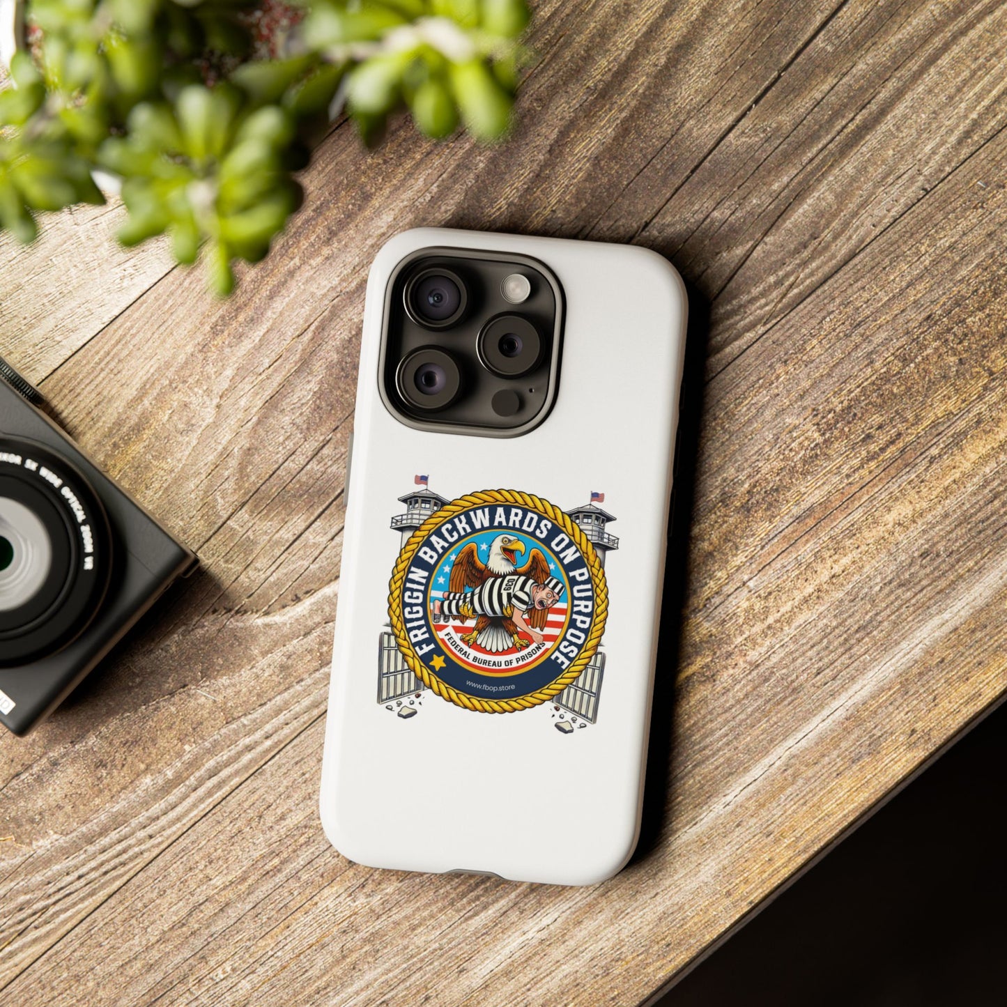 FBOP - Tough Cases - 'Riggin Backwards on Purpose' Phone Case | Stylish & Durable Design