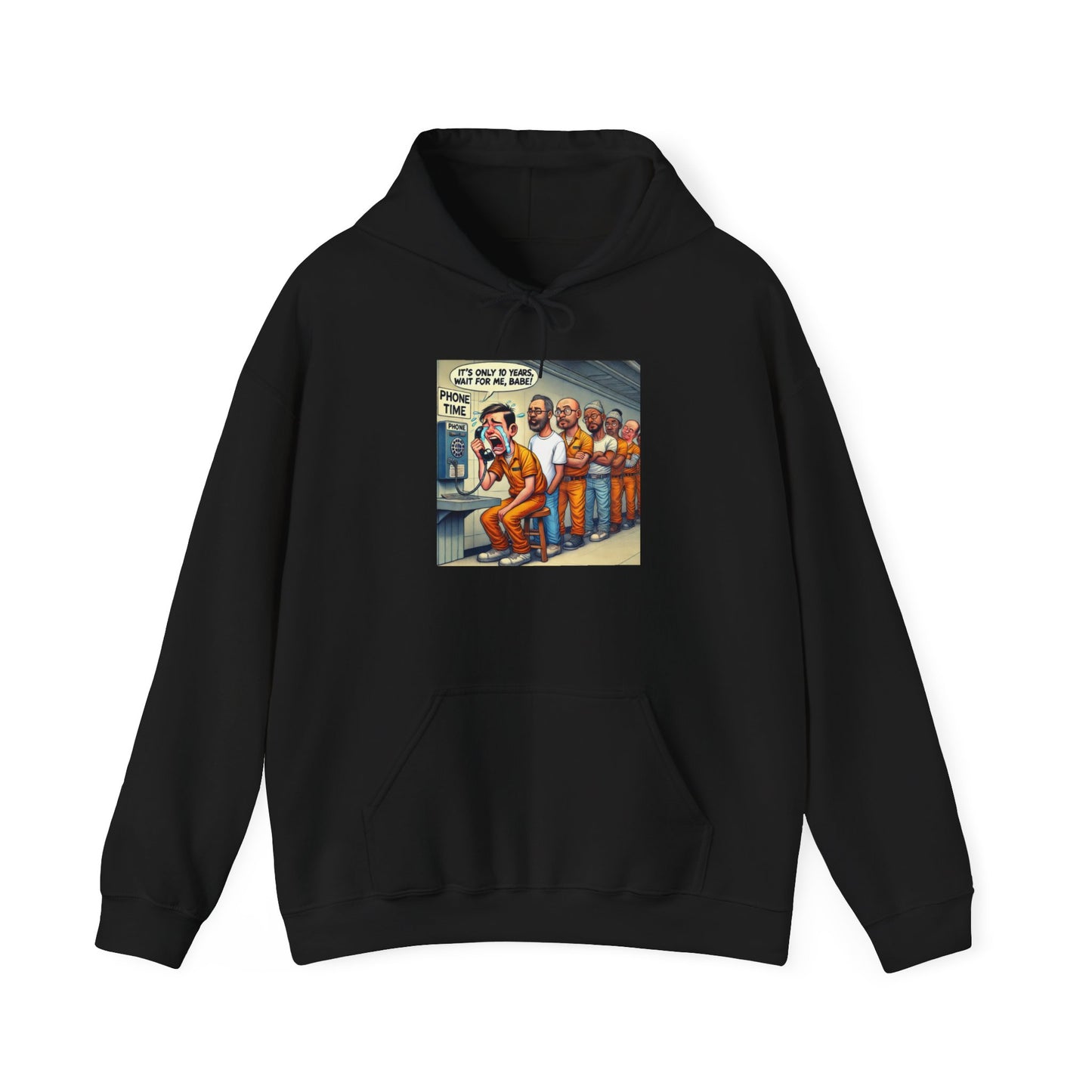 Wait for me Bebe - Graphic Unisex Heavy Blend™ Hoodie
