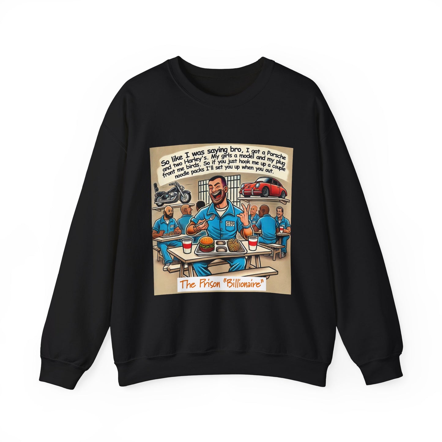 Inmate in Jail - Sweatshirt - Unisex Heavy Blend™ Crewneck