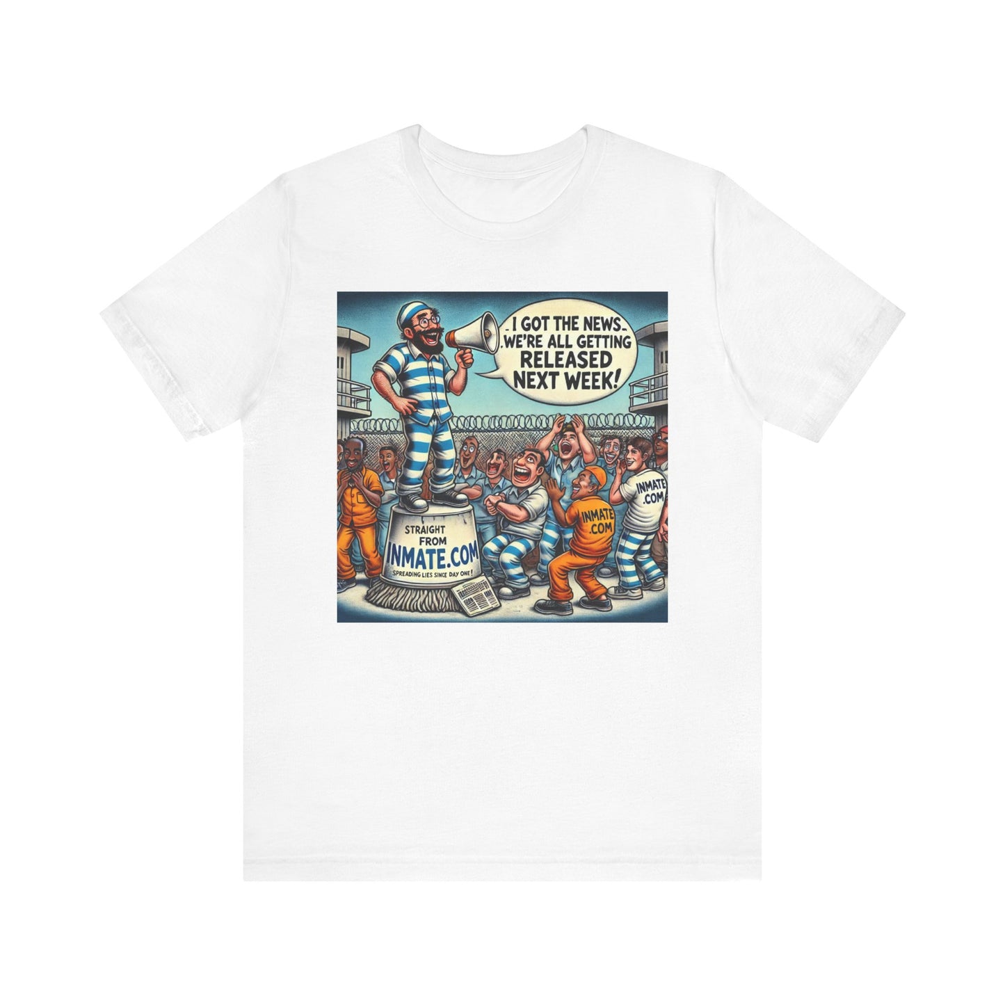 Inmate Screaming -  Graphics T-Shirt