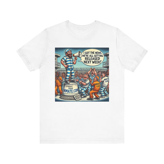 Inmate Screaming -  Graphics T-Shirt