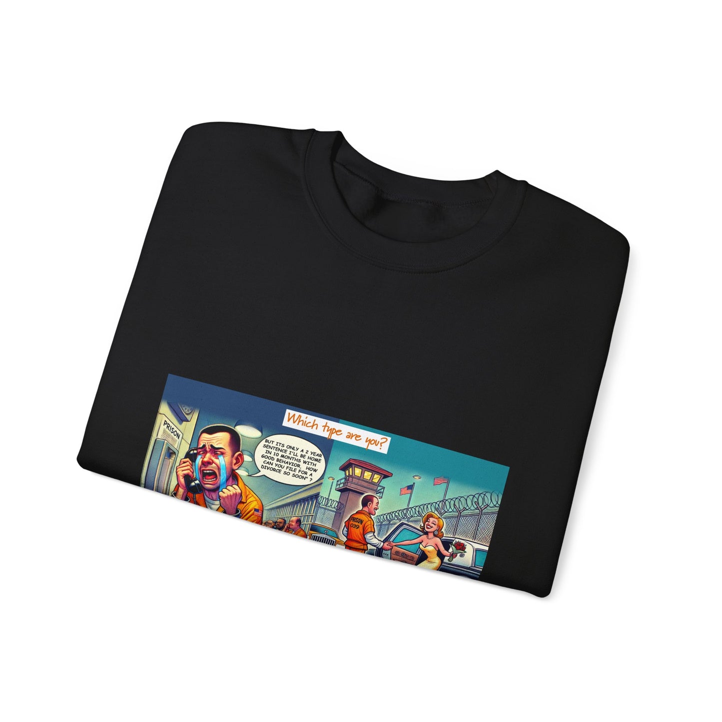 Comparison - Sweatshirt - Unisex Heavy Blend™ Crewneck