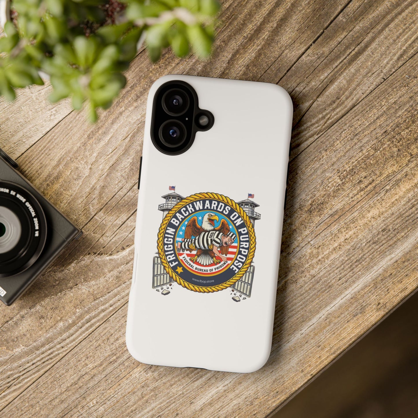 FBOP - Tough Cases - 'Riggin Backwards on Purpose' Phone Case | Stylish & Durable Design
