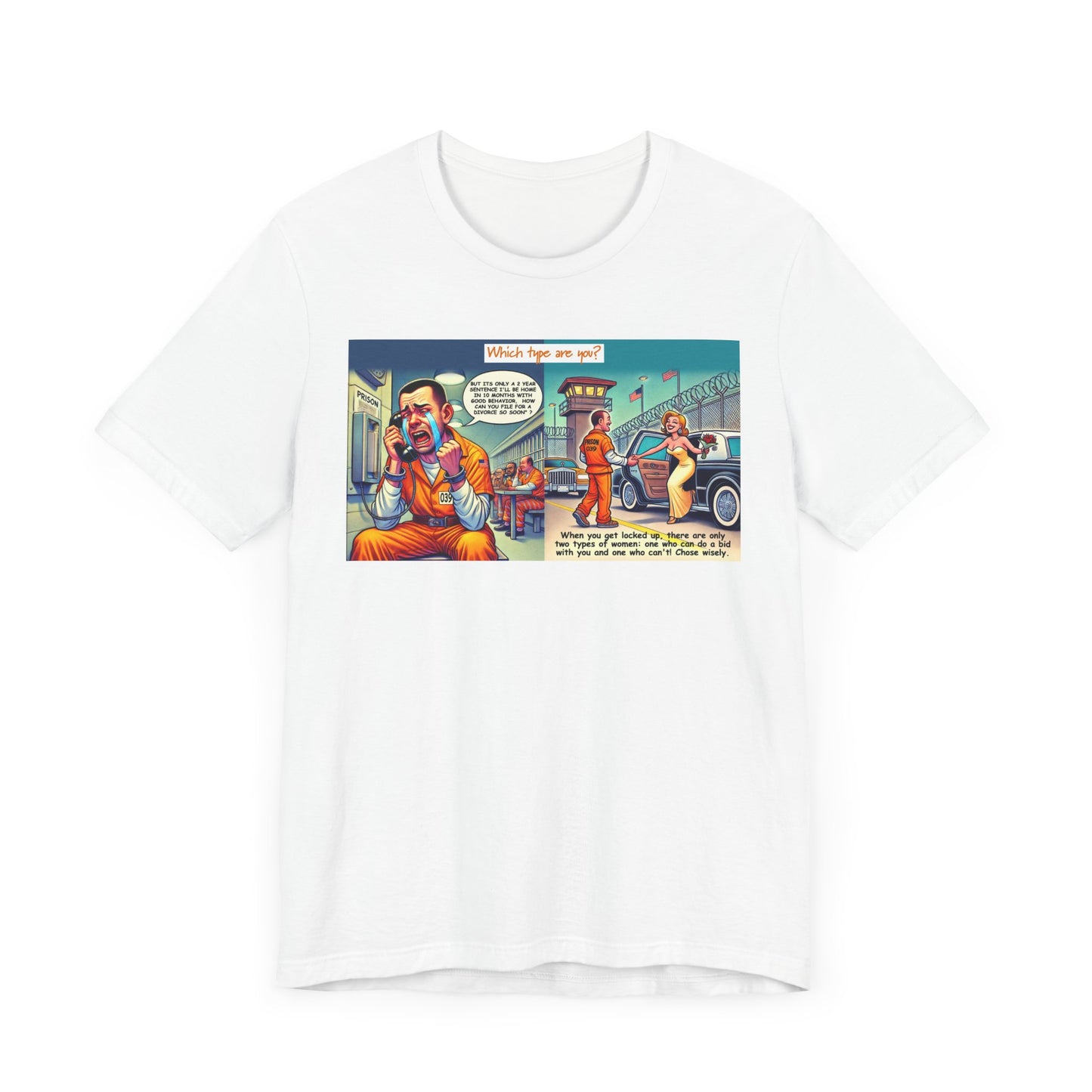 Inmate Comparison -  Graphics T-Shirt