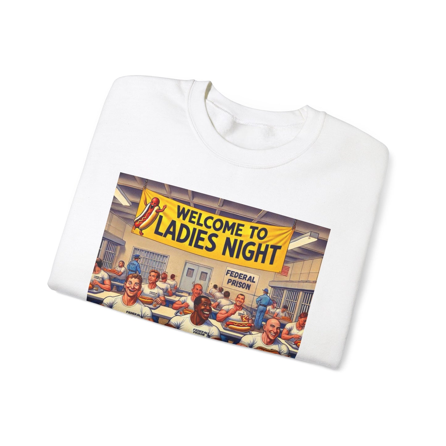 Inmate eating - Sweatshirt - Unisex Heavy Blend™ Crewneck