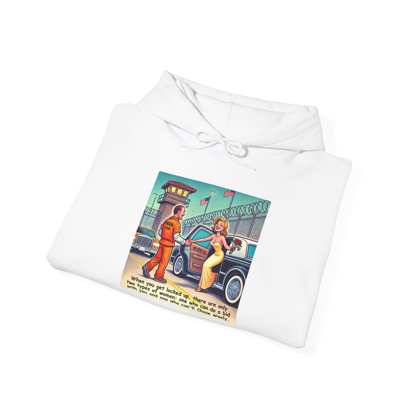 Inmate being received - Graphic Unisex Heavy Blend™ Hoodie