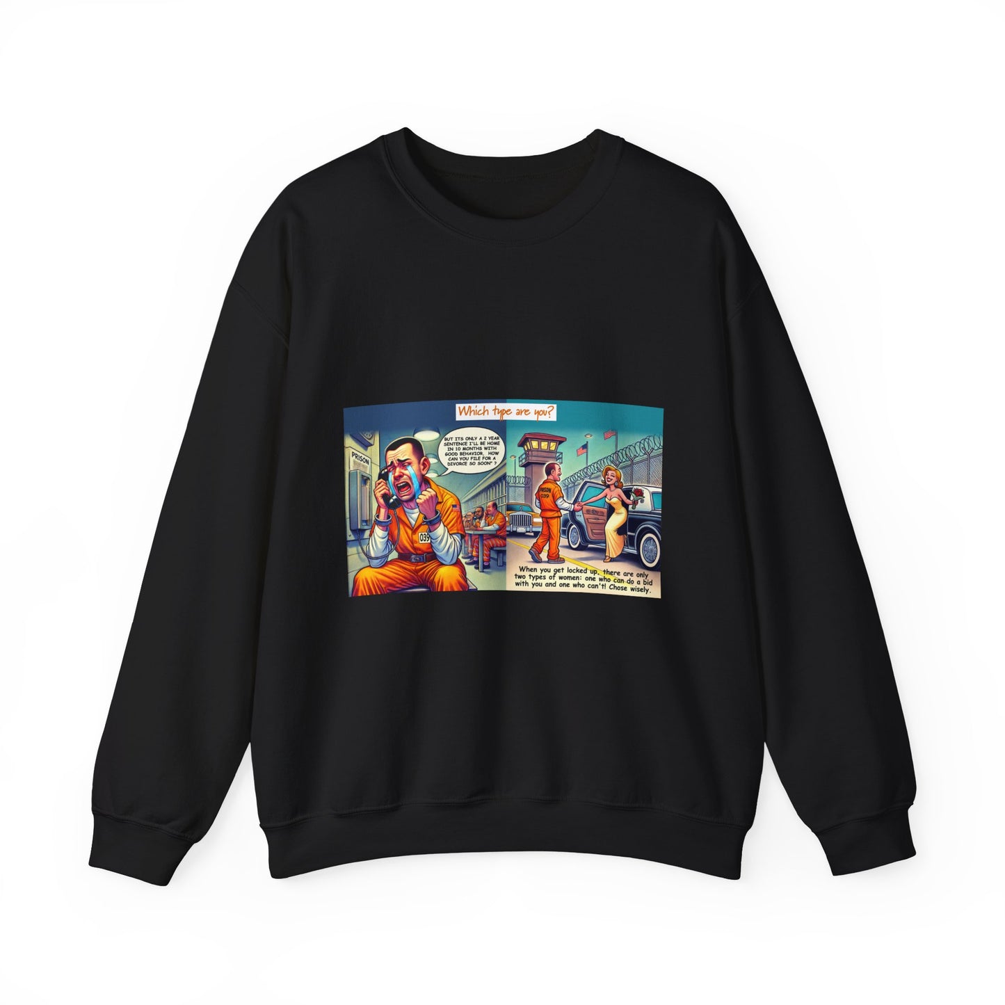 Comparison - Sweatshirt - Unisex Heavy Blend™ Crewneck