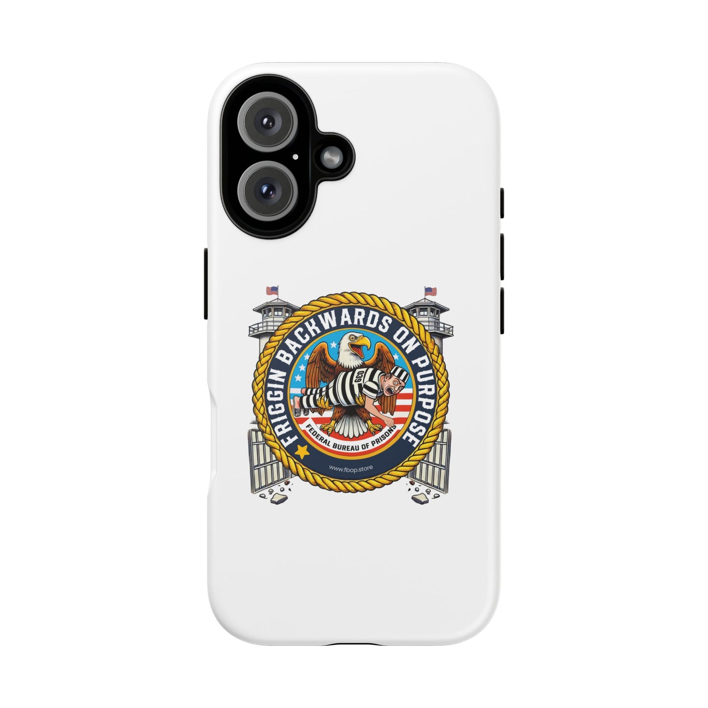 FBOP - Tough Cases - 'Riggin Backwards on Purpose' Phone Case | Stylish & Durable Design