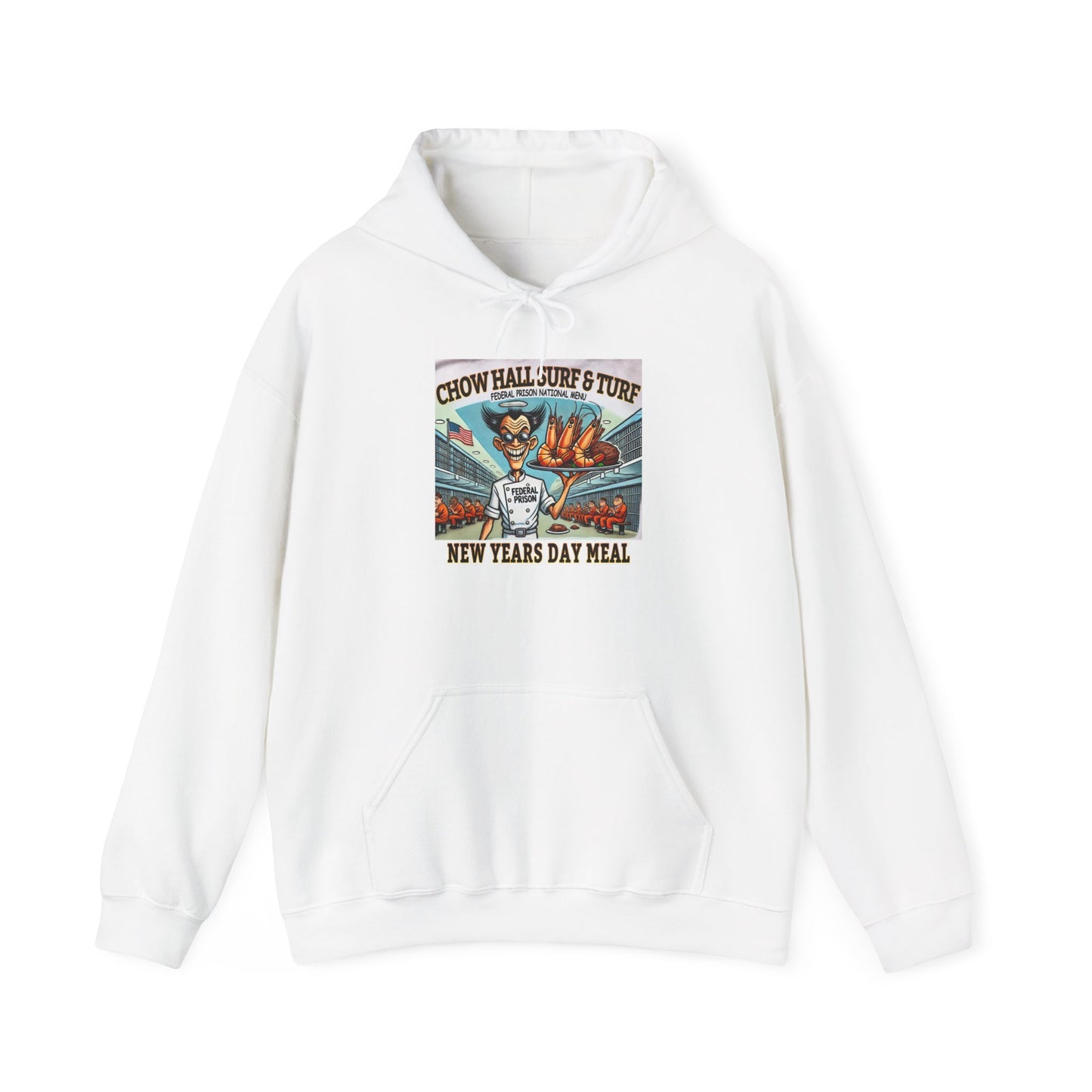 Chow Hall Surf - Graphic Unisex Heavy Blend™ Hoodie