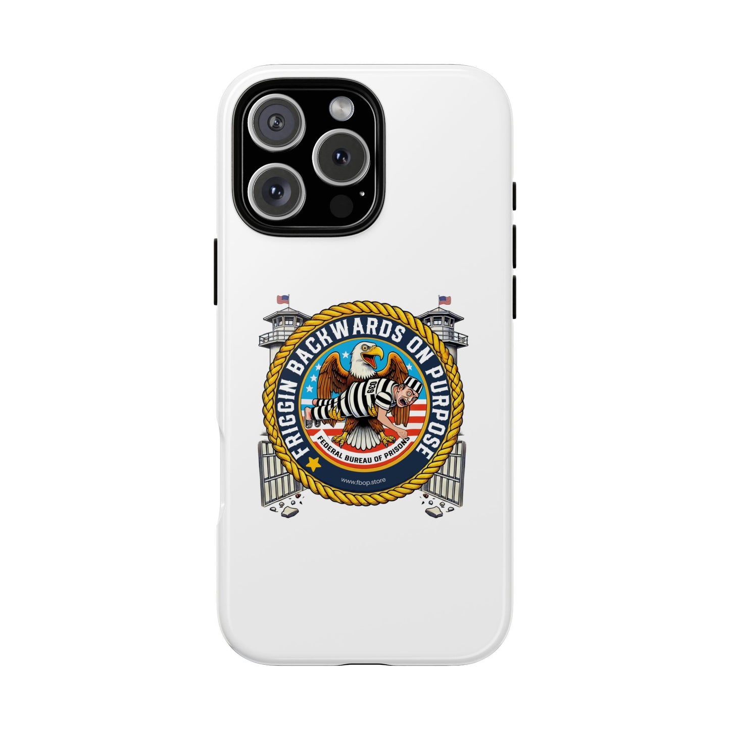 FBOP - Tough Cases - 'Riggin Backwards on Purpose' Phone Case | Stylish & Durable Design