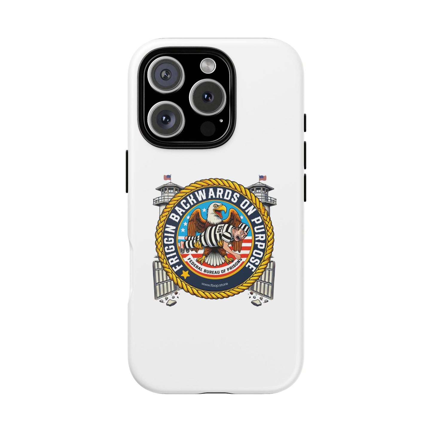 FBOP - Tough Cases - 'Riggin Backwards on Purpose' Phone Case | Stylish & Durable Design