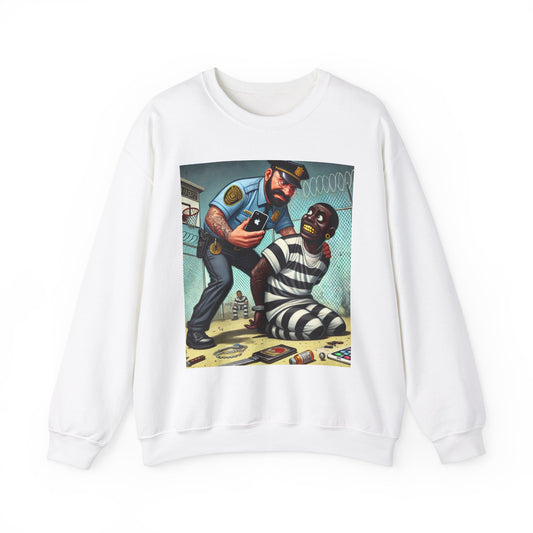 Policeman Seizing - Sweatshirt - Unisex Heavy Blend™ Crewneck