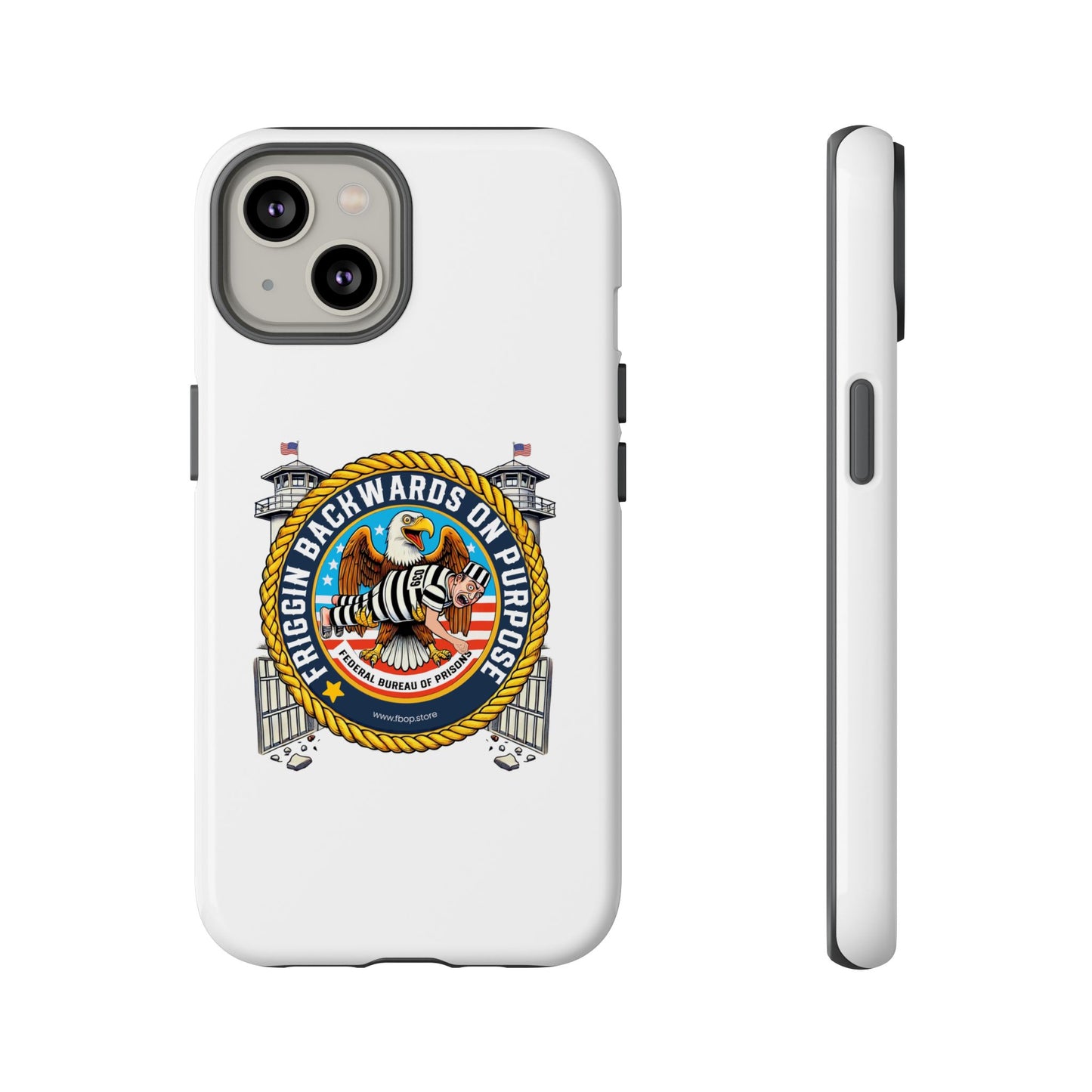 FBOP - Tough Cases - 'Riggin Backwards on Purpose' Phone Case | Stylish & Durable Design