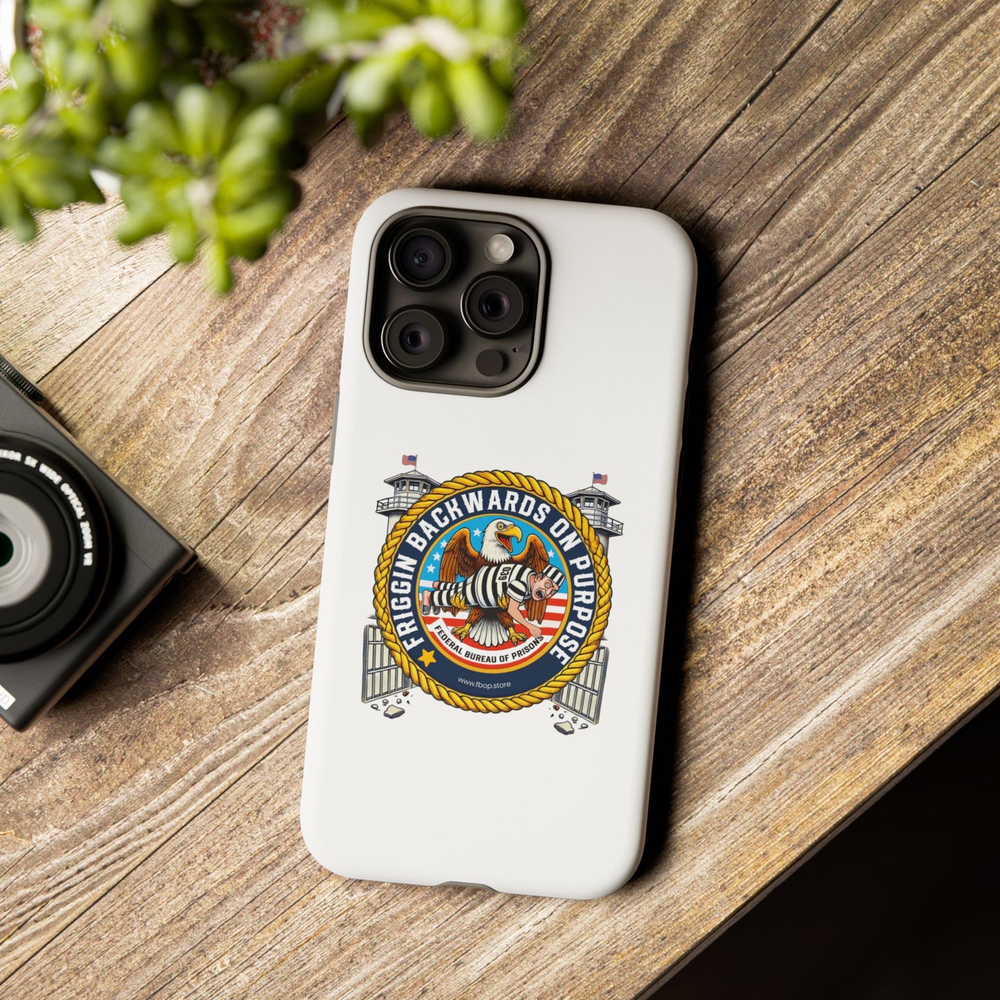 FBOP - Tough Cases - 'Riggin Backwards on Purpose' Phone Case | Stylish & Durable Design