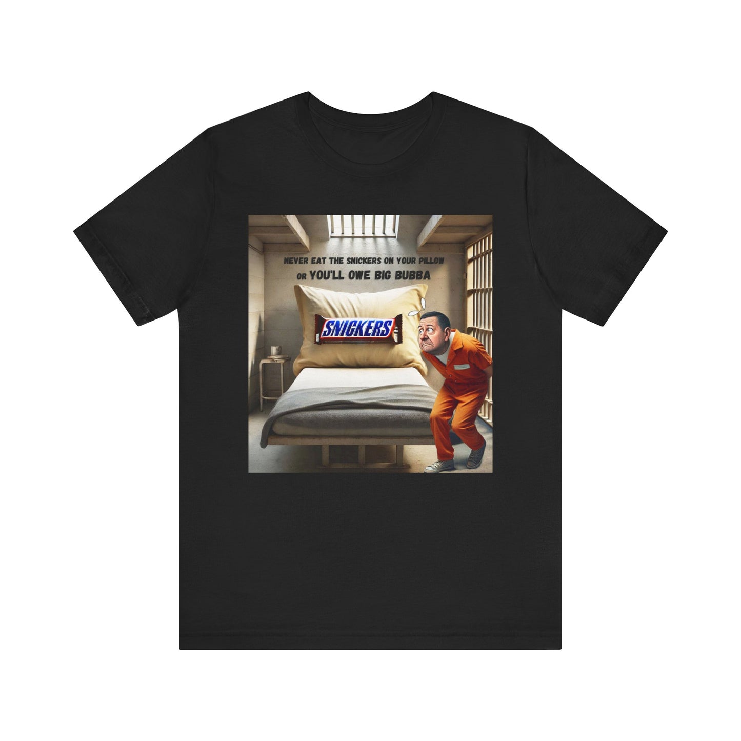 Inmate with Snickers -  Graphics T-Shirt
