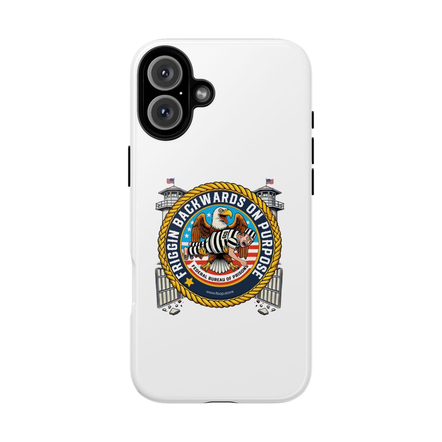 FBOP - Tough Cases - 'Riggin Backwards on Purpose' Phone Case | Stylish & Durable Design