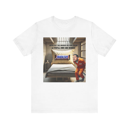 Inmate with Snickers -  Graphics T-Shirt