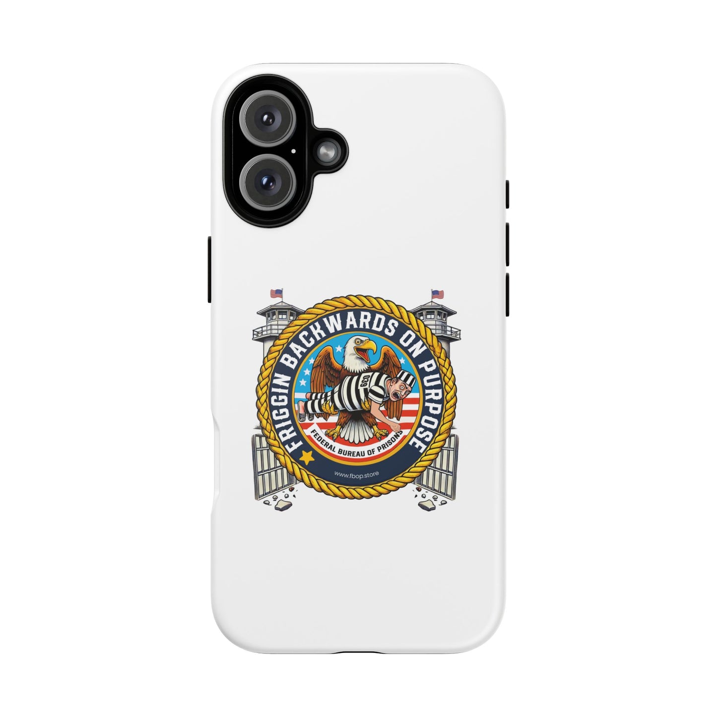 FBOP - Tough Cases - 'Riggin Backwards on Purpose' Phone Case | Stylish & Durable Design